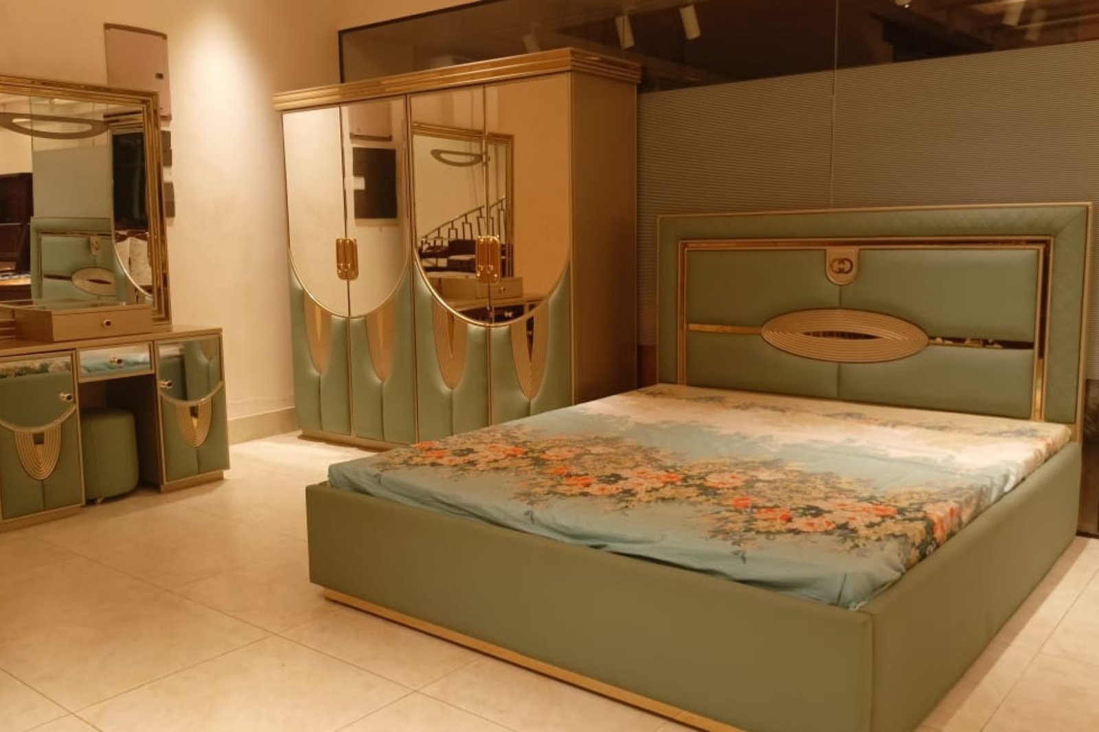 Bedroom set - orchid furnishers Luxury Bed Room Set - Image 1