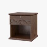 Wooden Bed Side Cabinet