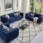 Luxury Modern Italian Design Sofa Set