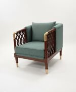 Wooden Single Sofa - Image 2