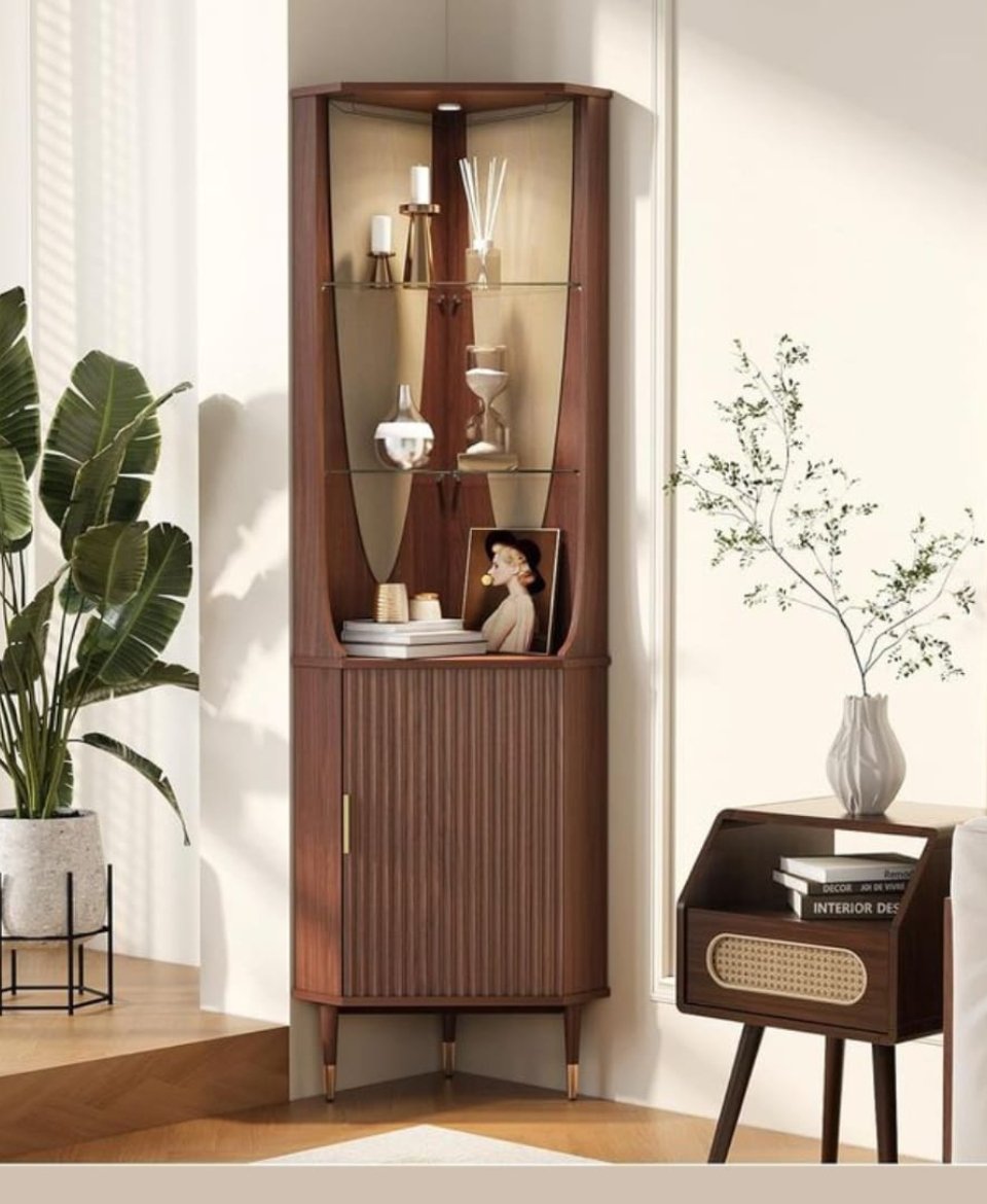 Corner Showpiece Shelf- orchid furnishers Corner Showpiece Shelf - Image 1